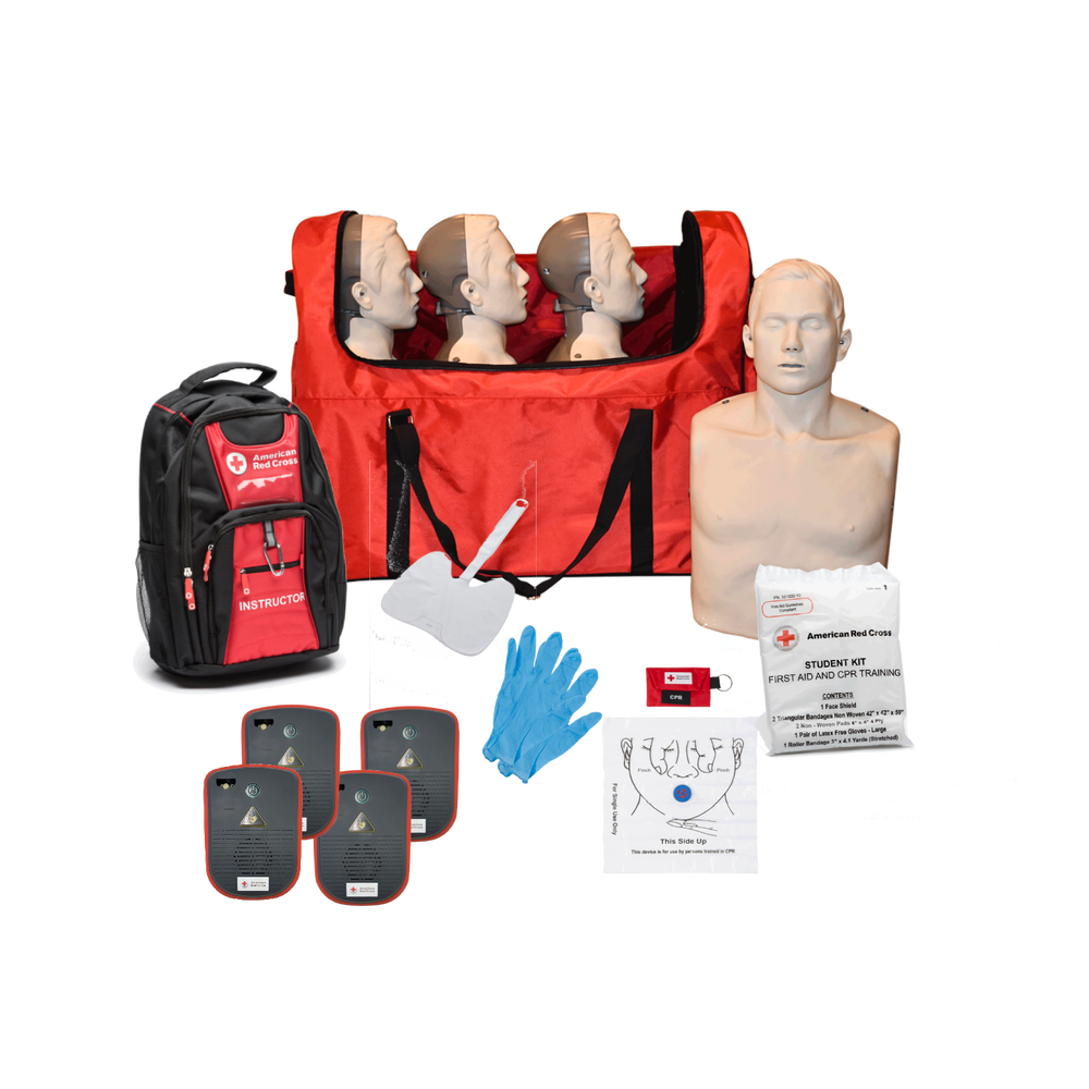 BigRed™ Adult AED, CPR & First Aid Instructor Starter Kit Red Cross Store